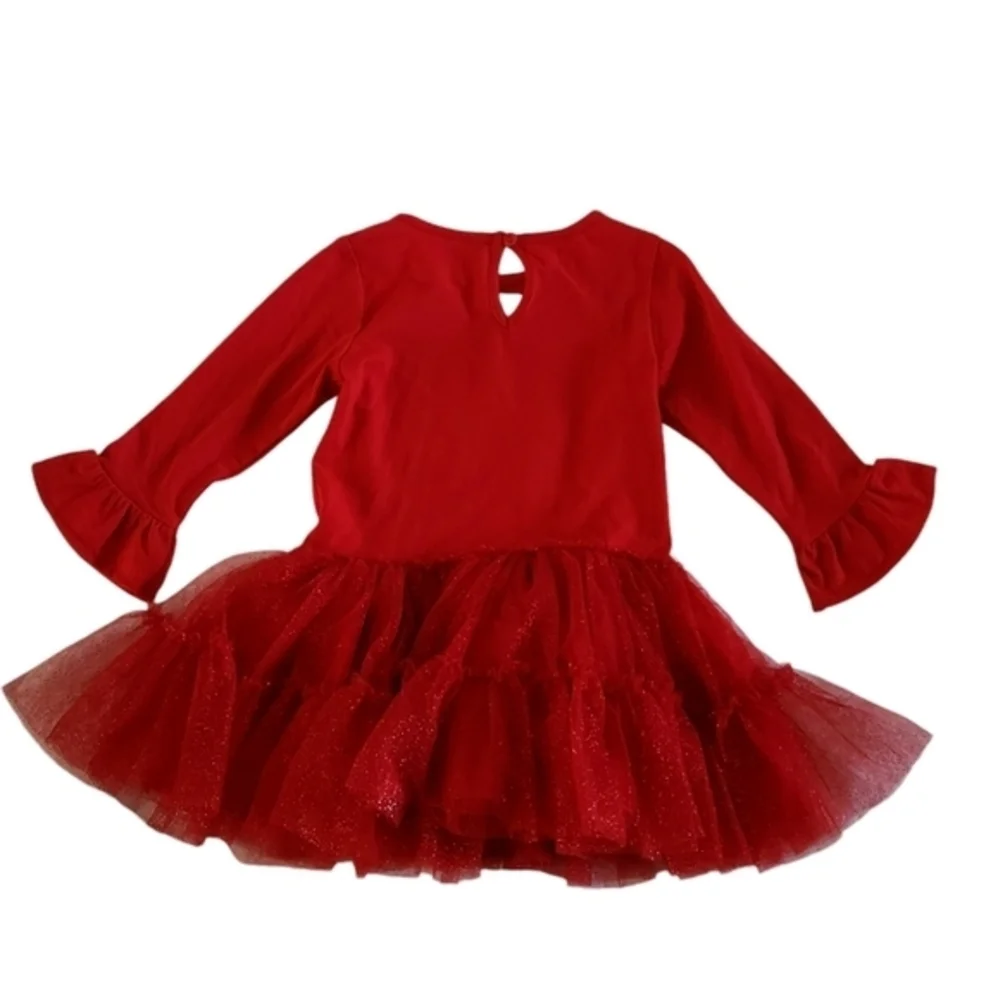 Counting Daises Reindeer Set Long Sleeve & Leggings with Ruffles‎ 2pcs